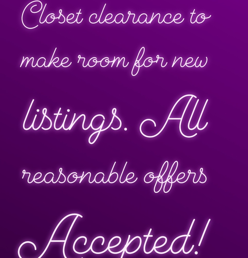 FLASH SALE CLEARANCE!